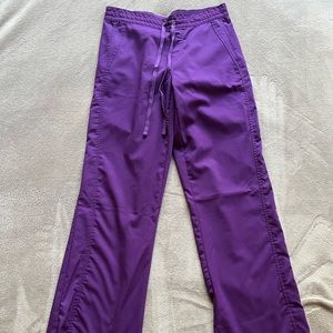 Purple Label Healing Hands Scrub Bottoms - like new!